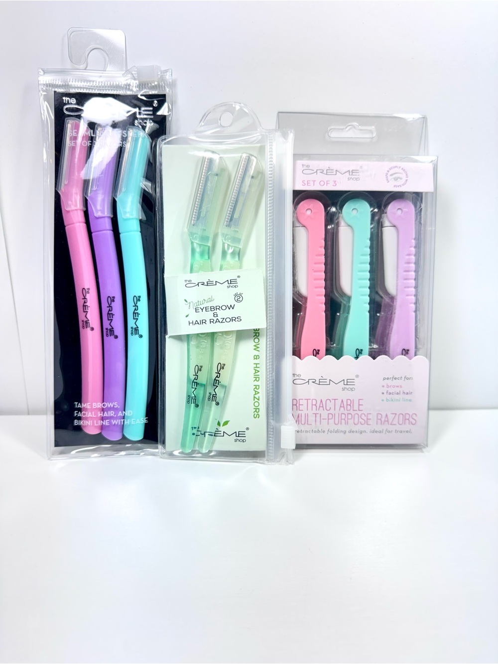 NEW Creme Shop Multi-Purpose Razors - Variety Packs